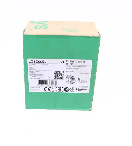 Product: SCHNEIDER LC1D09B7 034867 ! NEW !