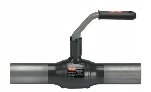 Product: Zawór kulowy JIP z końcówkami do wspawania, PN40, DN50