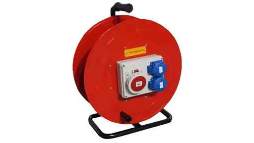 Produkt: IP67 2xGS230V 16A, 1xCEE 32A 5P 400V, 50m Przedłużacz budowlany siłowy...