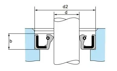 Product: Uszczelniacz simering 50x90x10 RST NBR ERIKS