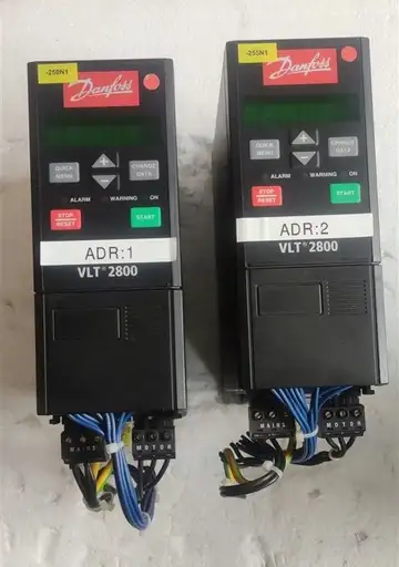 Product: FALOWNIK STEROWNIK DANFOSS VLT2800 / 195N0003 / 0,37kW 0,9kVA 2,2A