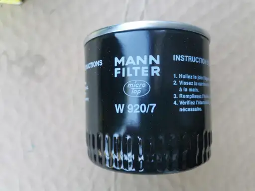 Product: Filtr oleju MANN-FILTER W 920/7