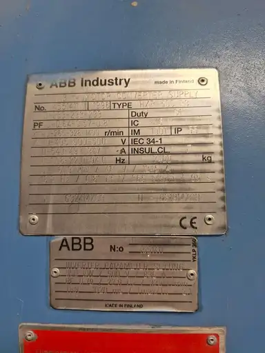 Product: SILNIK INDUKCYJNY ABB Industry HXR 500L5