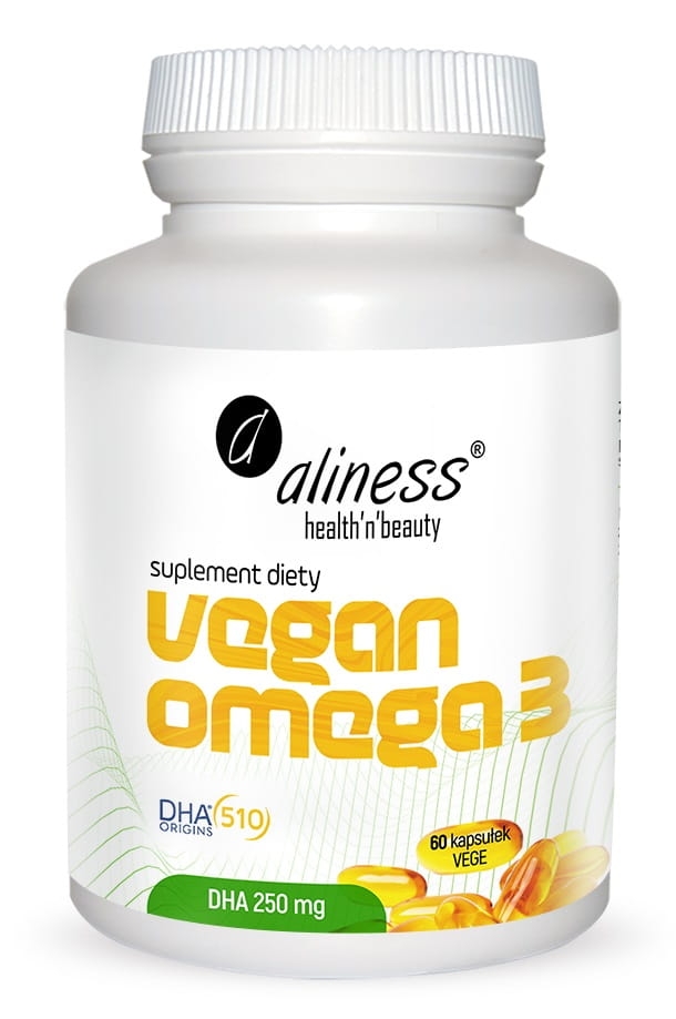 Vegan Omega-3 Aliness - 60 kapsułek