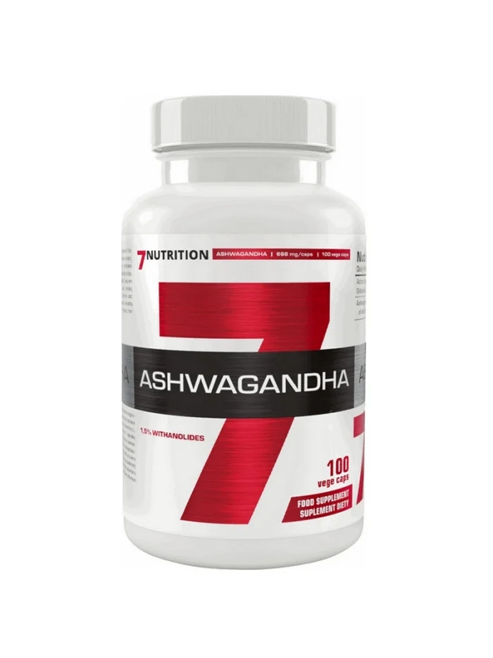 Opakowanie 7 NUTRITION Ashwagandha - 100vcaps