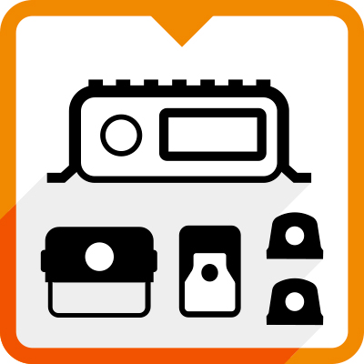 Semi-Truck 360 Degree External recording solution with 1TB SSD