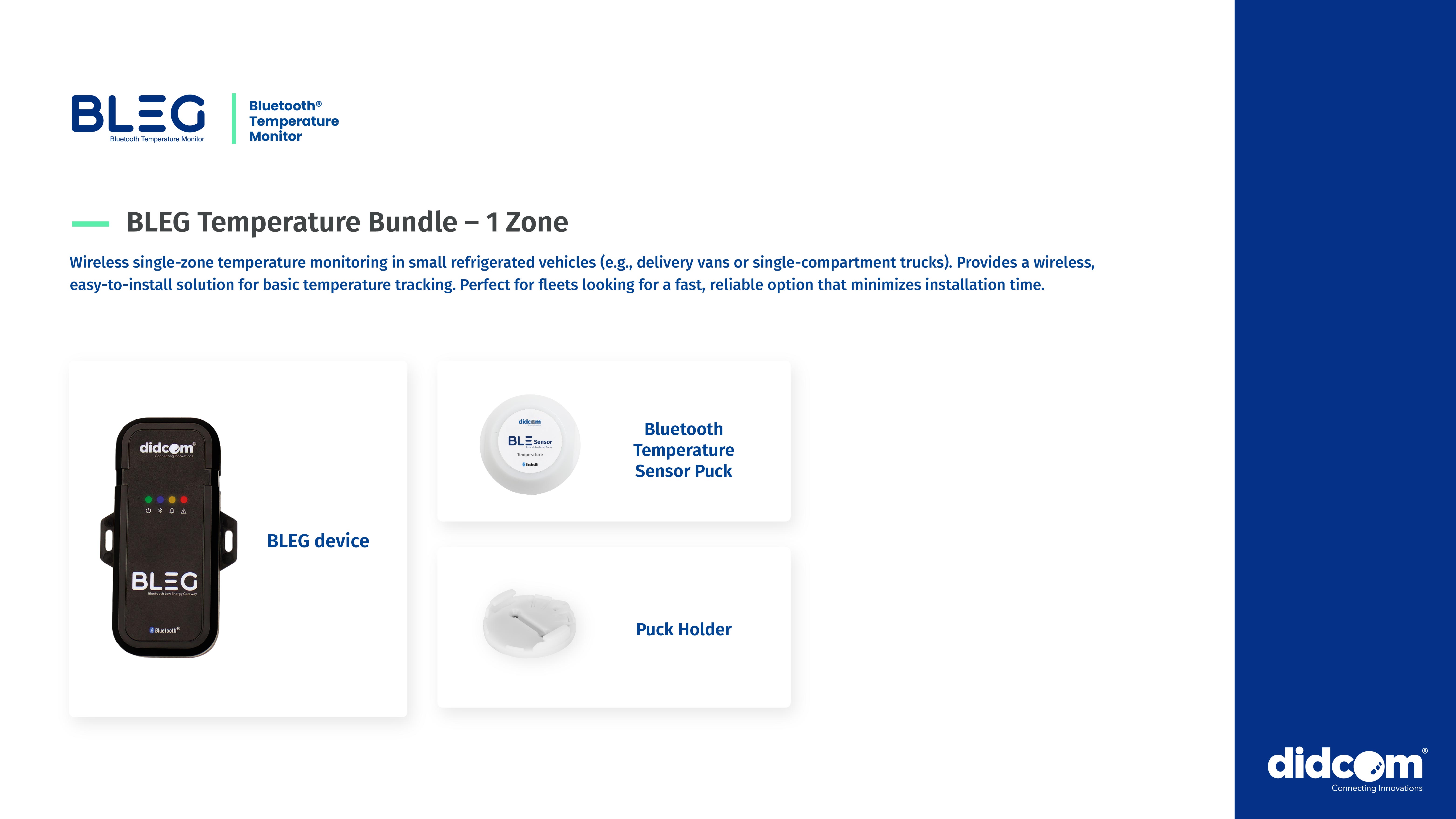 image of Didcom BLEG Temperature Monitor Zone Bundles