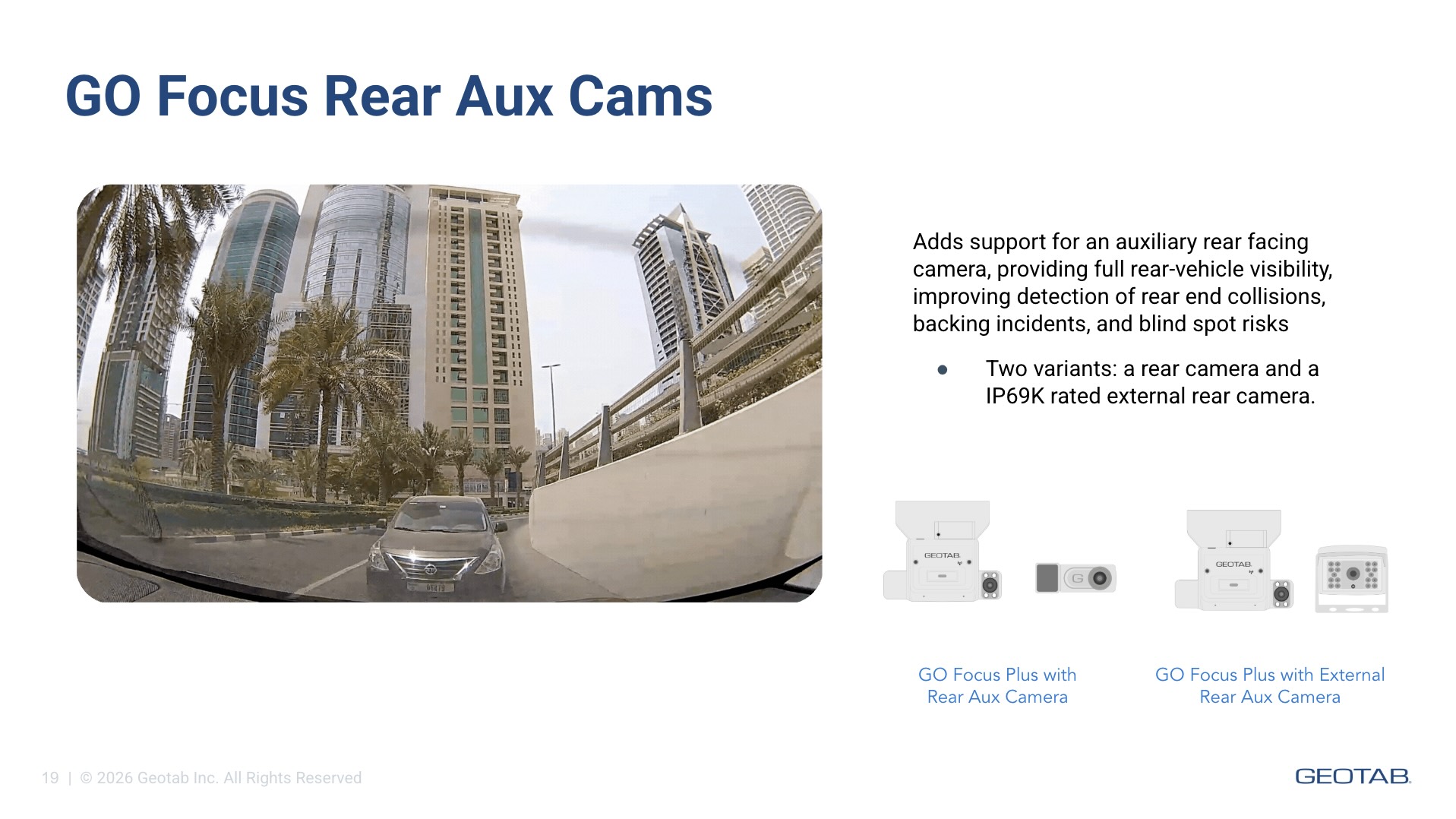 image of GO Focus Plus Aux Rear Cams
