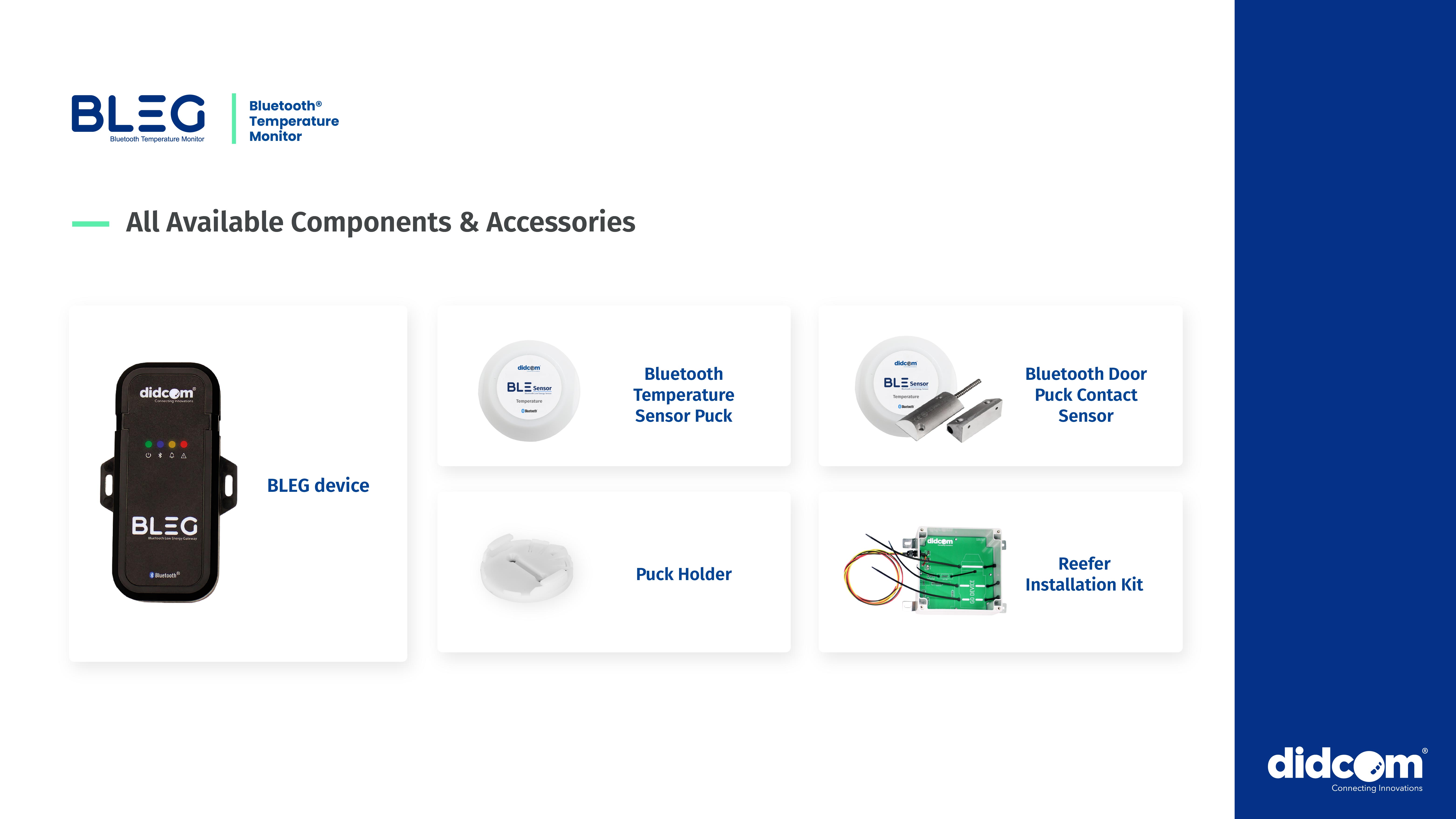 image of Didcom BLEG Temperature Monitor Zone Bundles