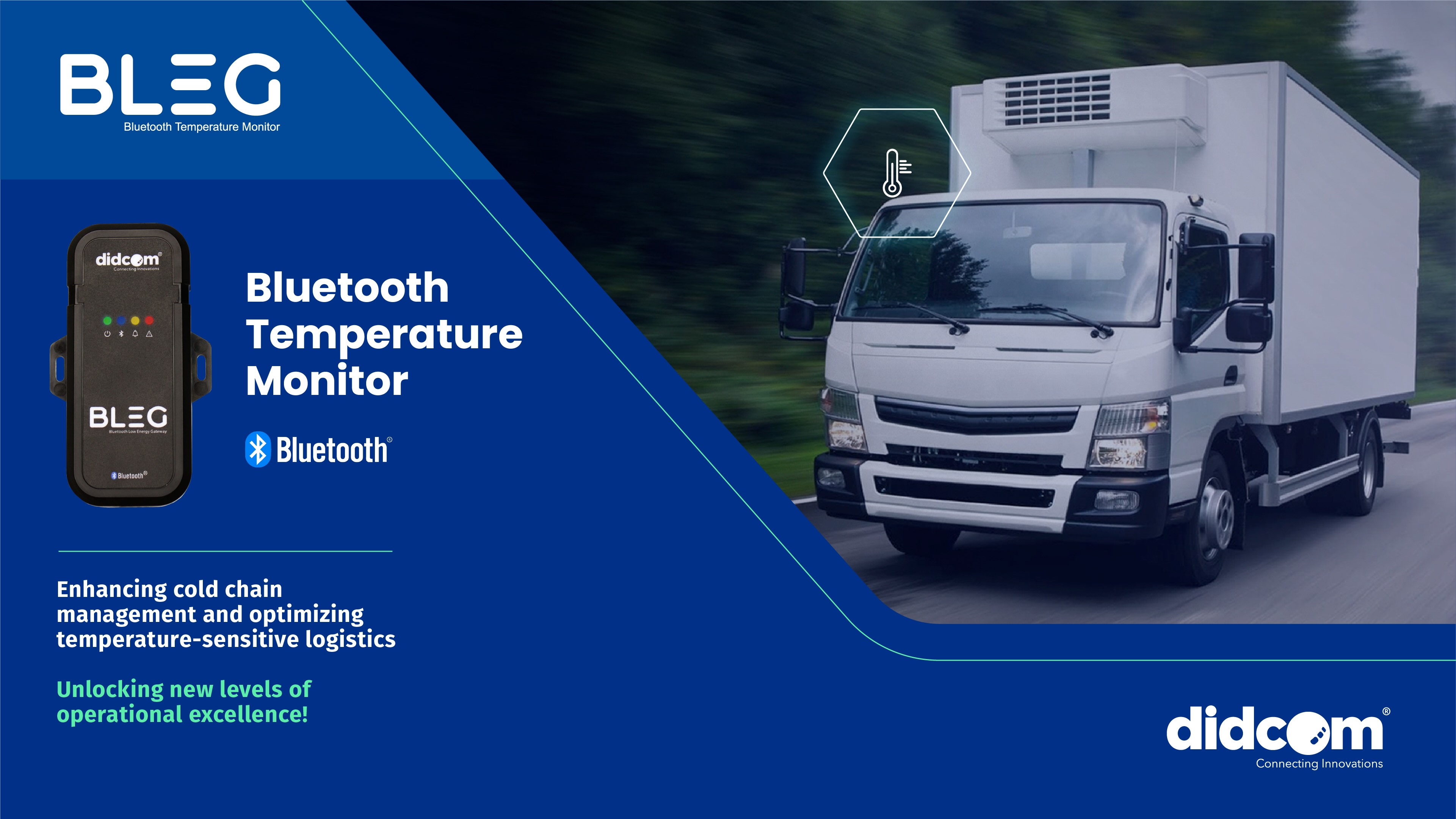 image of Didcom BLEG - Bluetooth Temperature Monitor