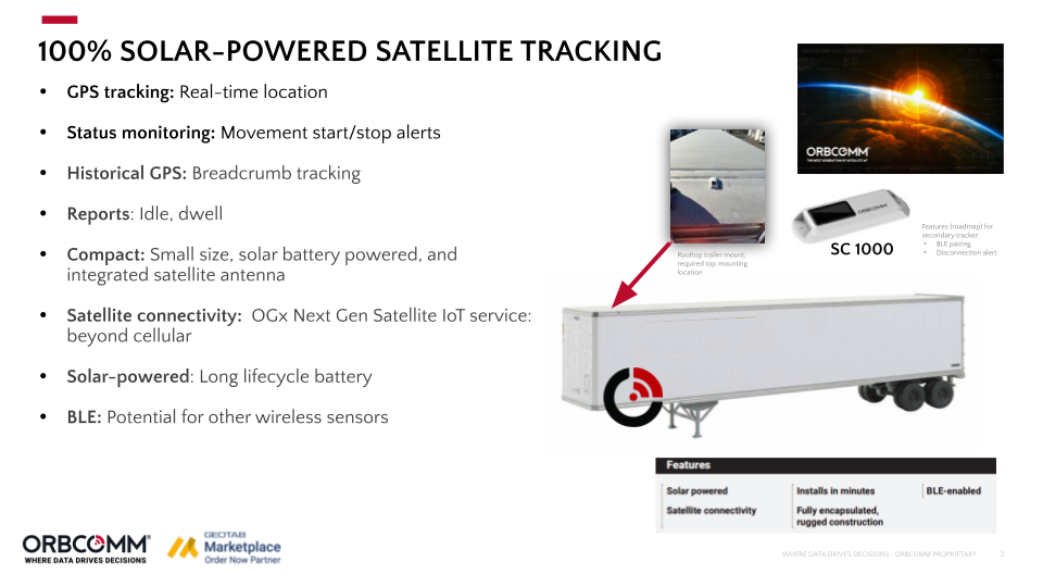 image of SC 1000 Satellite Asset Tracking