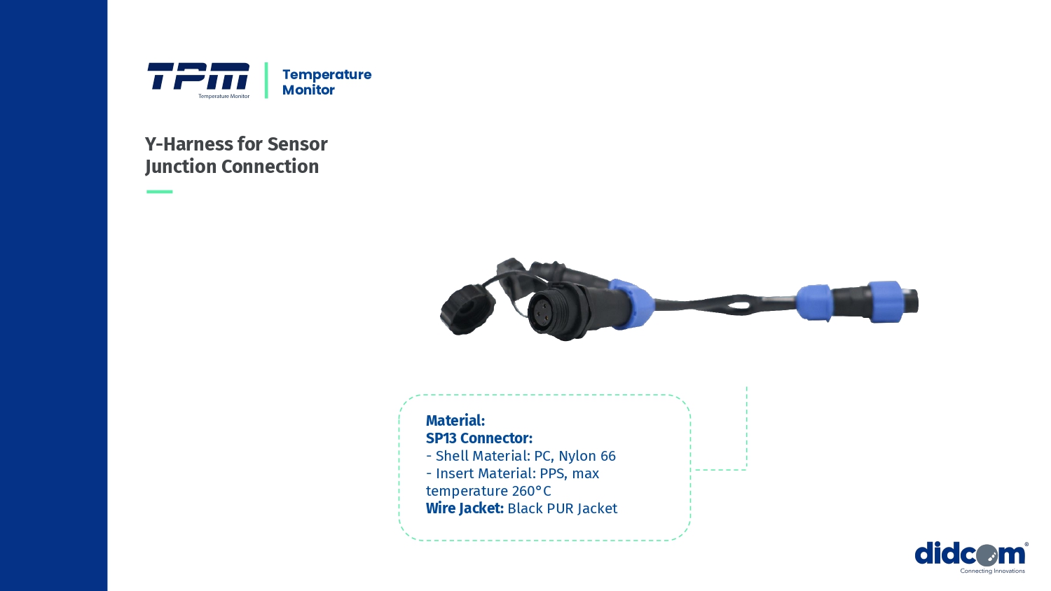 image of Didcom Y-Harness for Sensor Junction Connection