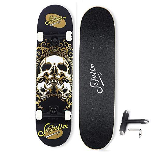 sefulim Bambini e Adulti Originale Skateboard 