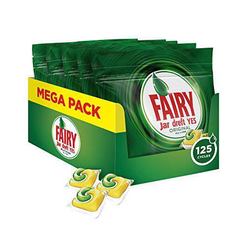 Fairy Original 125 Pastiglie per Lavastoviglie Limone