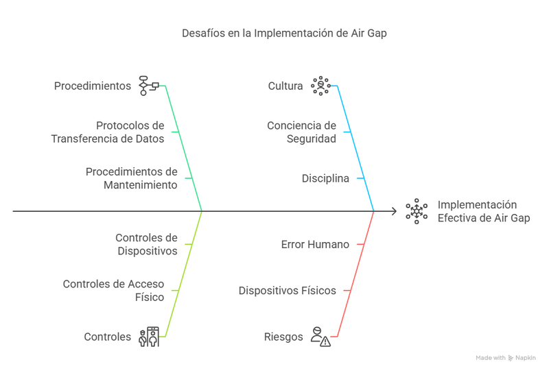 Infografía Air Gap. Minery Report