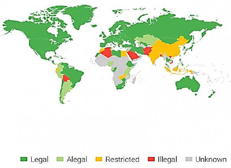 unde este btc legal
