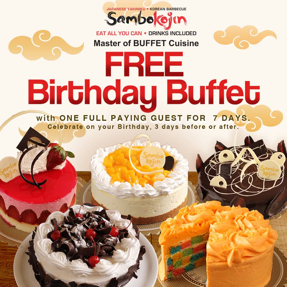 Eat For Free On Your Birthday Restaurants That Offer Birthday Promo