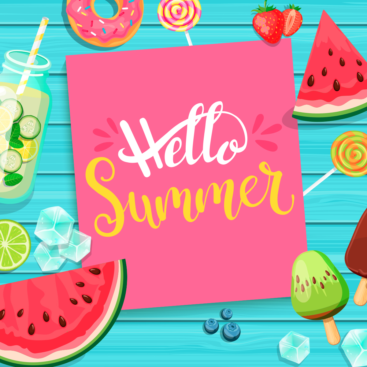 17 Free Summer Graphics for Your Store!