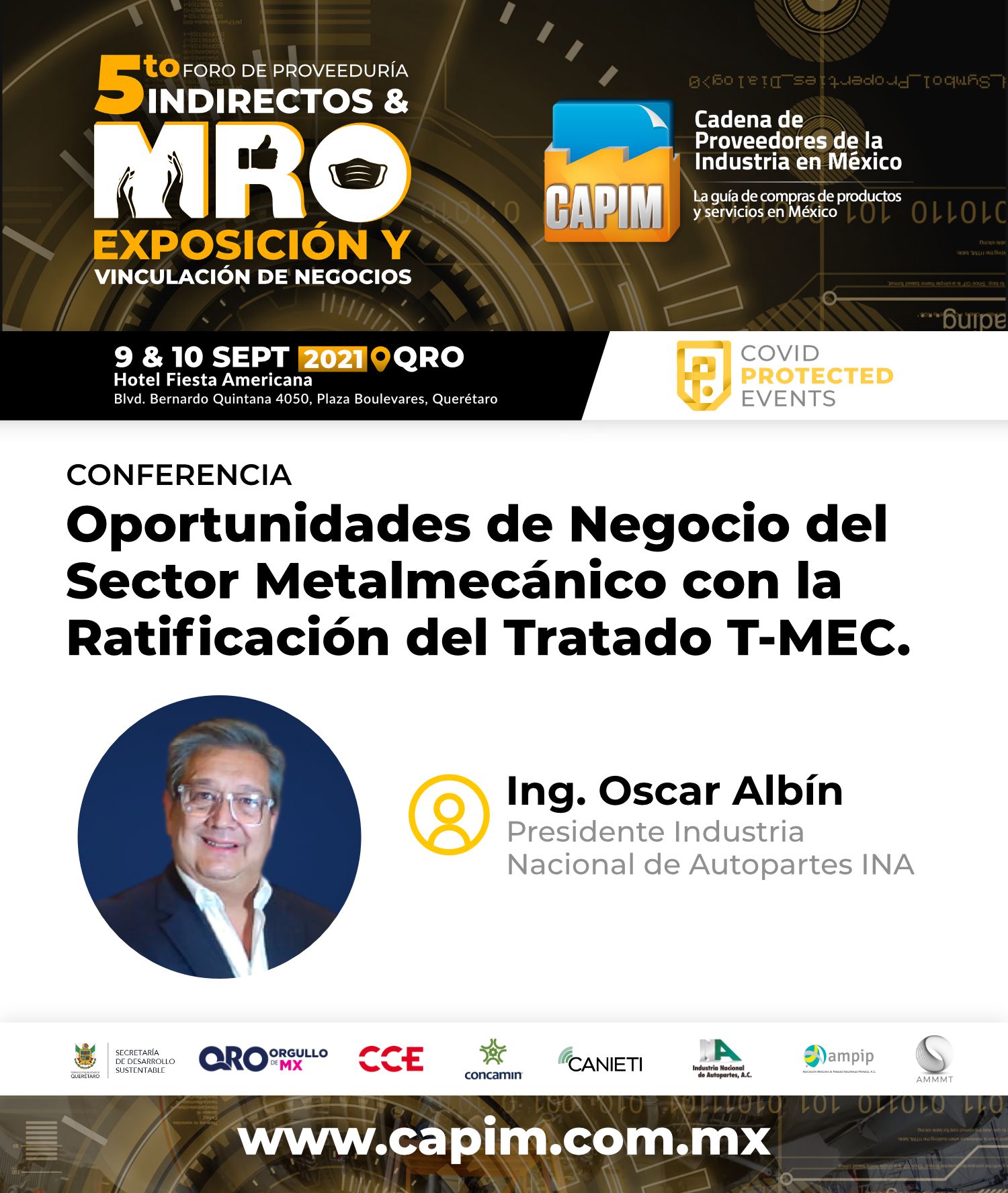 Oportunidades de Negocio del Sector Metalmecánico con la Ratificación del tratado T-MEC