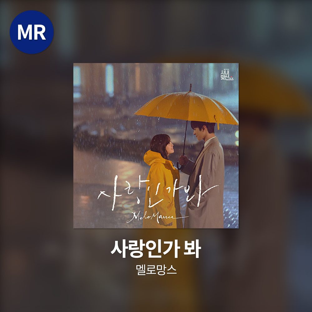 멜로망스 - 사랑인가 봐 MR