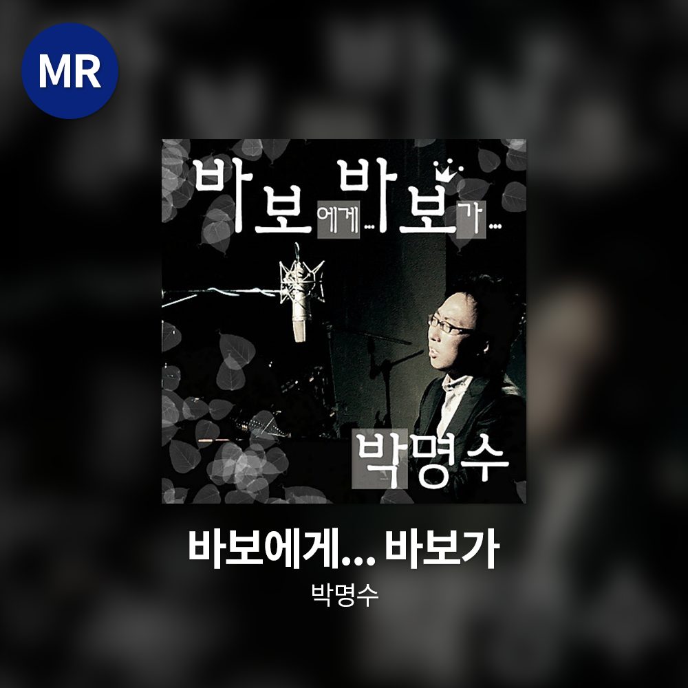 박명수 - 바보에게... 바보가 MR