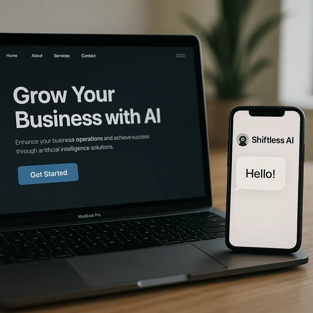 Shiftless AI, Grow your business with us.