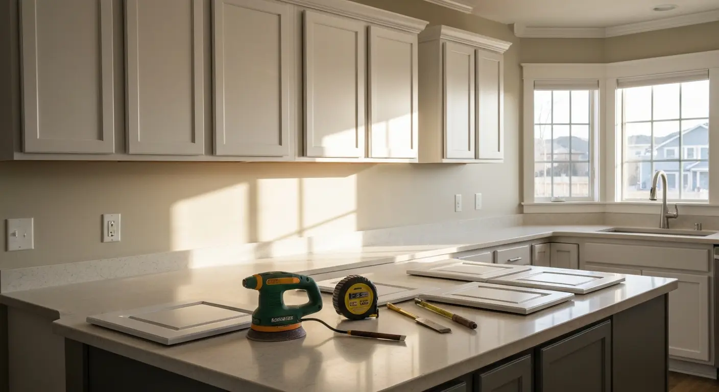 Cabinet refacing project