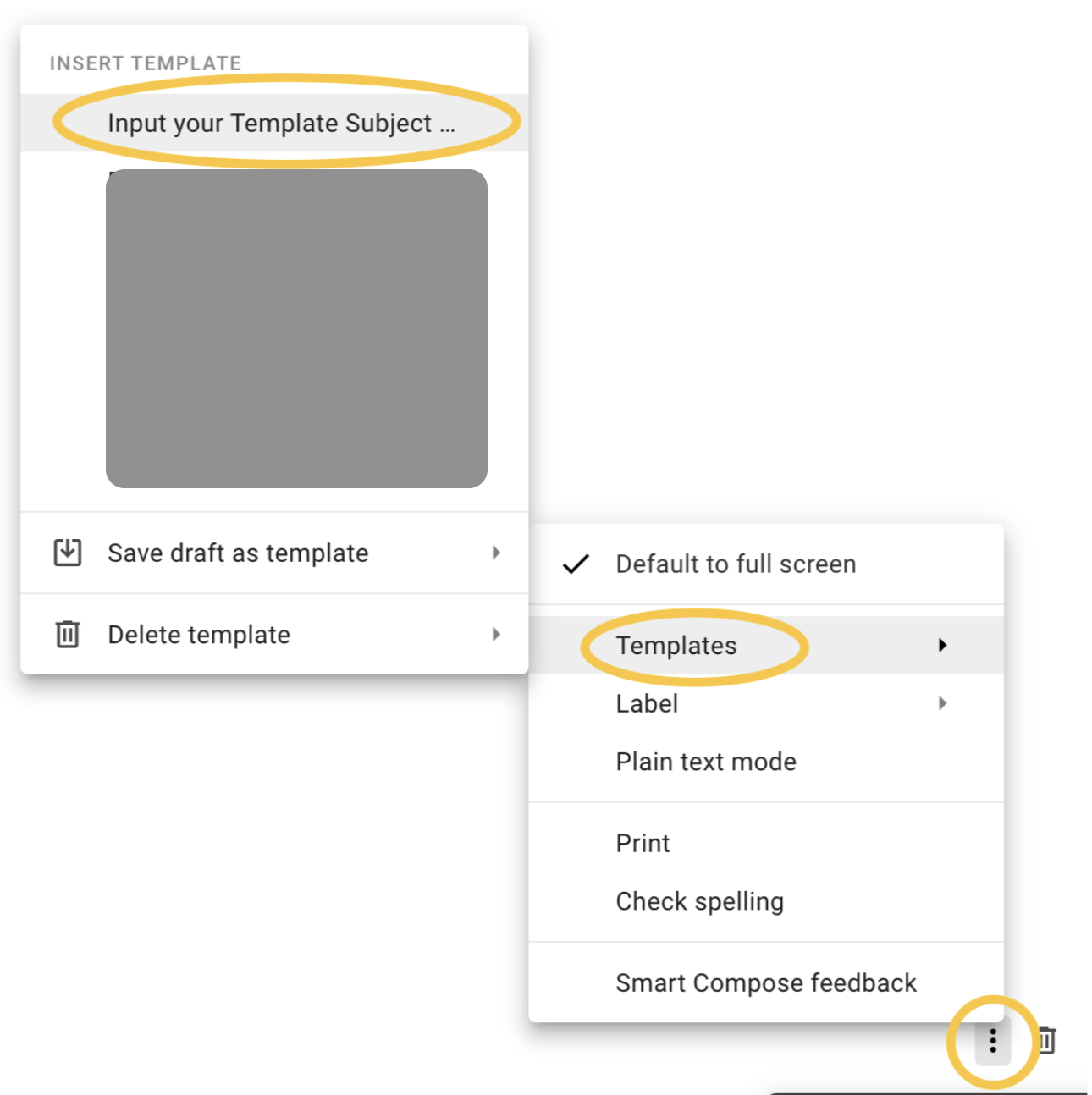 Adding an Email Template