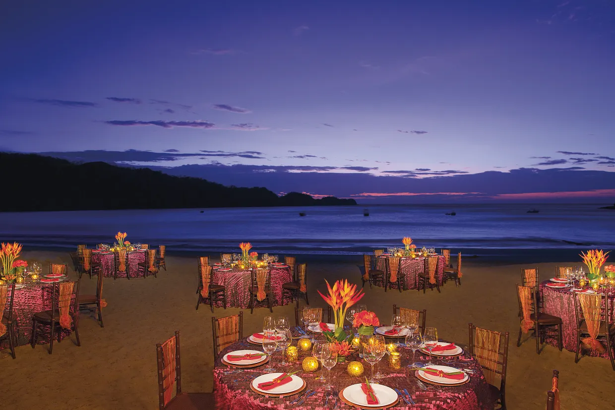 Dreams Las Mareas Costa Rica Dining on the Beach Dreams Las Mareas Costa Rica Dining on the Beach