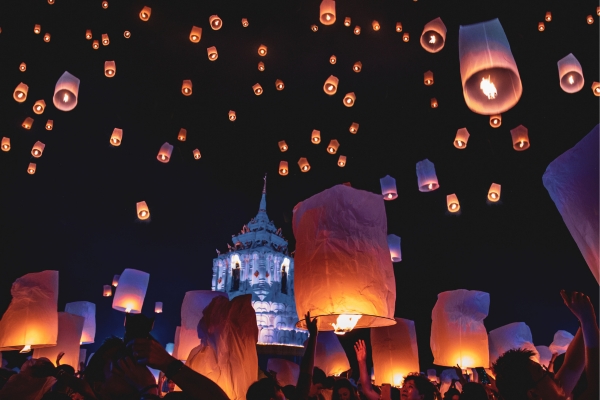 Chang Mai, Thailand - Lantern Festival Chang Mai, Thailand - Lantern Festival