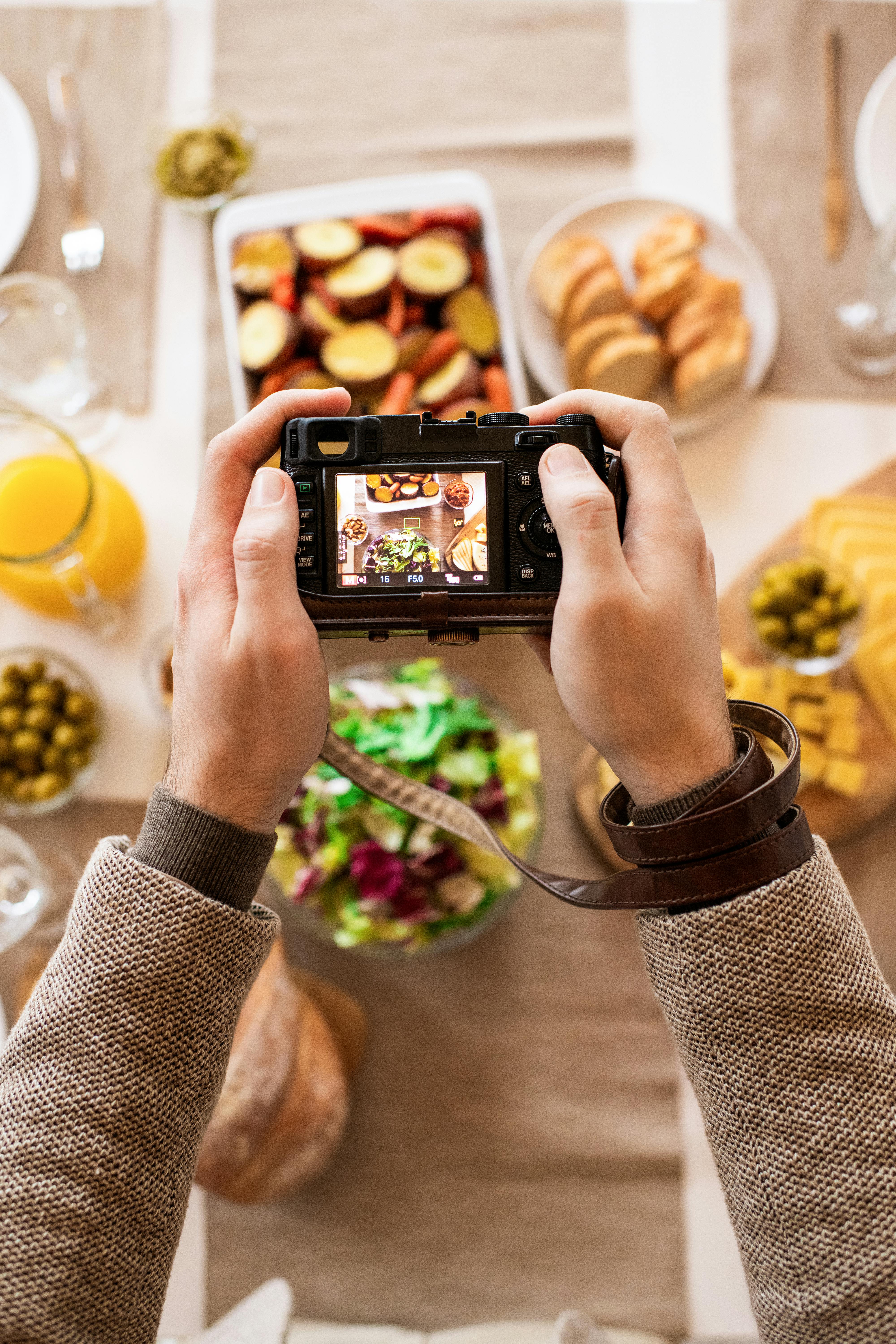 taking food photography taking food photography