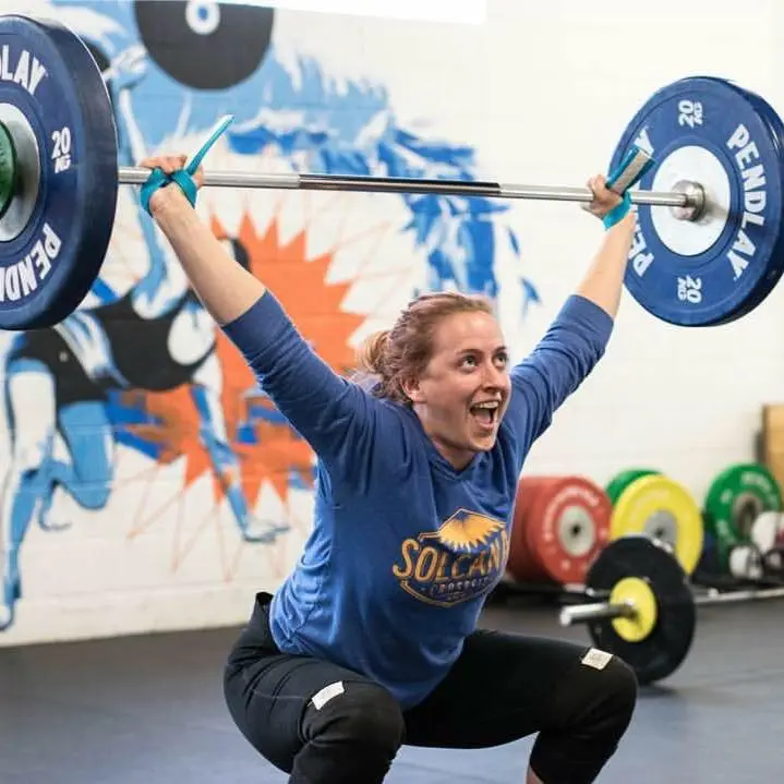 An image of Hannah in a snatch. An image of Hannah in a snatch.