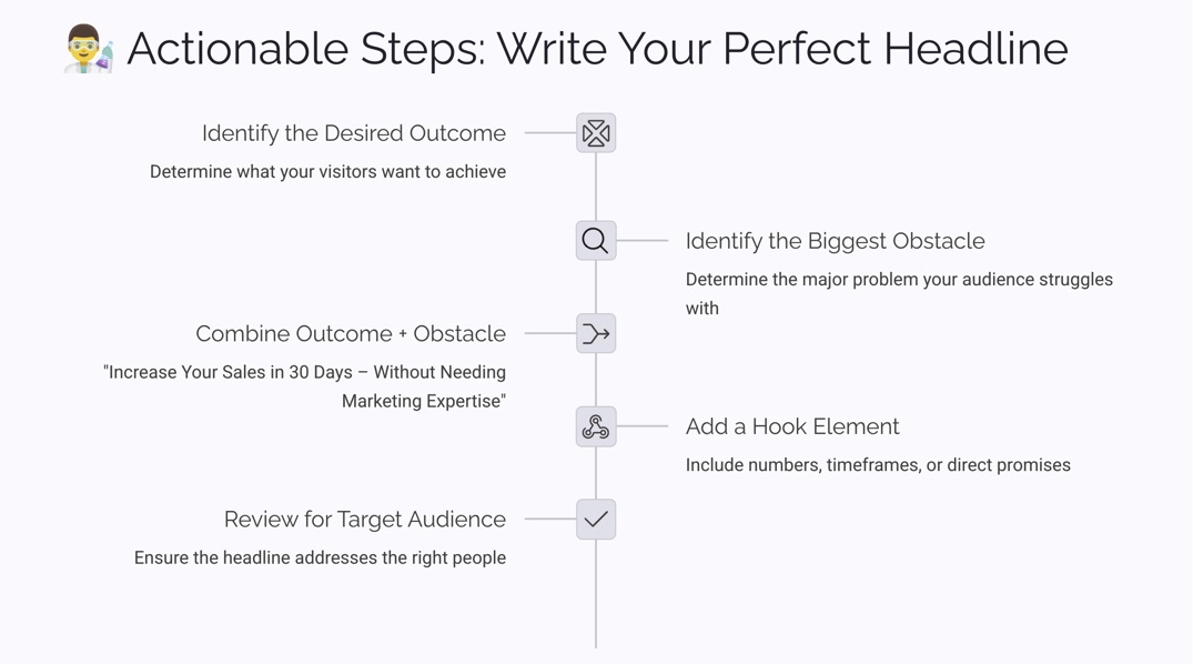 Improving visitor retention with clear headlines Improving visitor retention with clear headlines