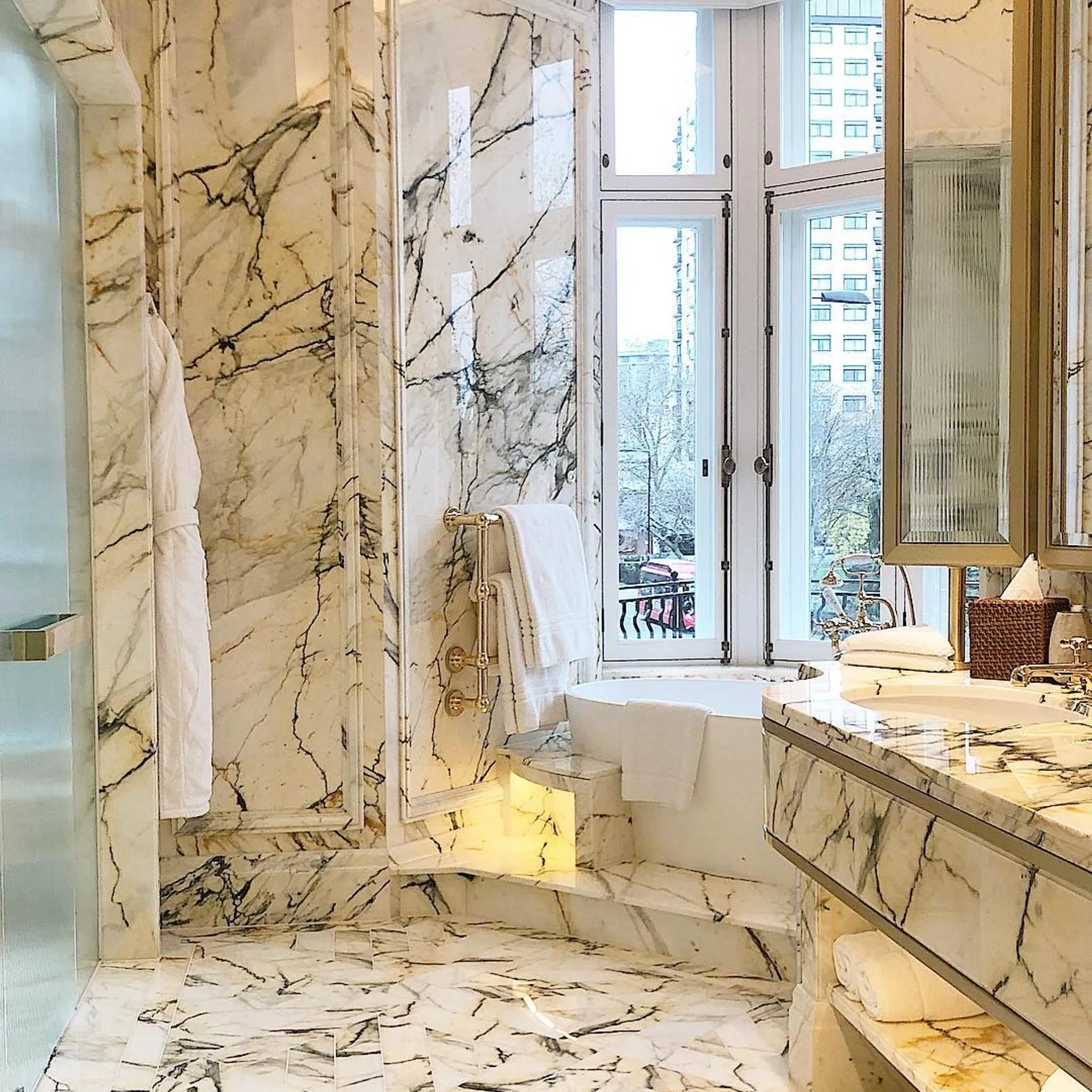 Commercial Hotel Bathroom Tiling
