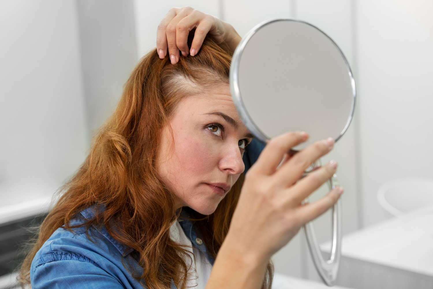 How BHRT Helps with Thinning Hair During Menopause