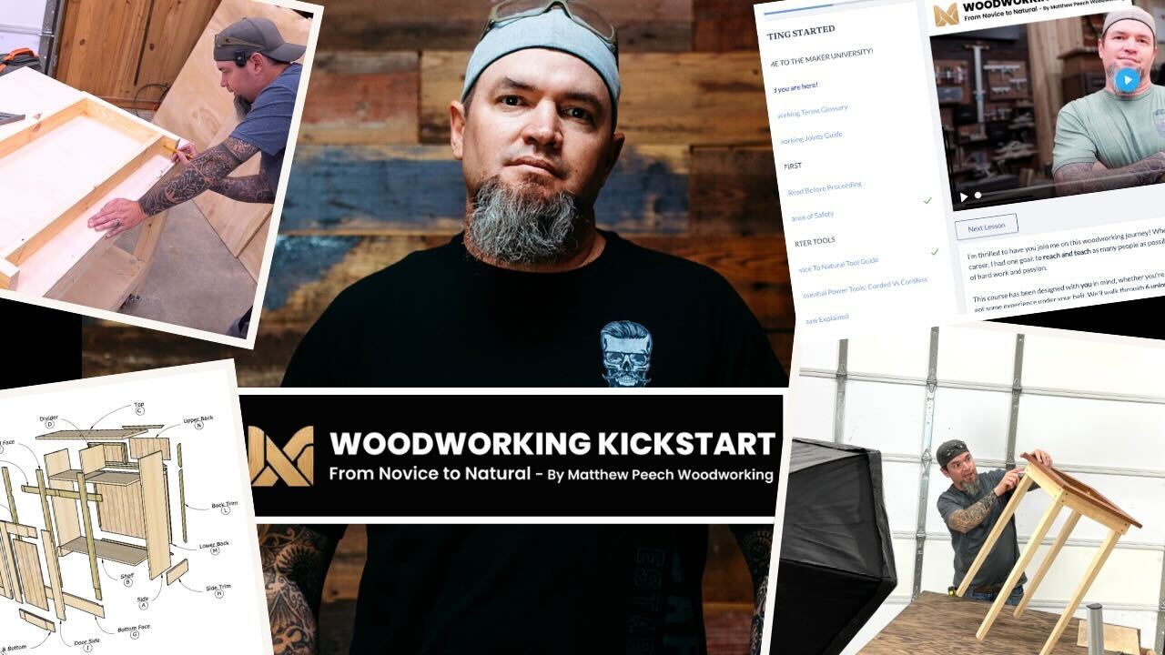 The Story of Matthew Peech: Why He Created Woodworking Kickstart