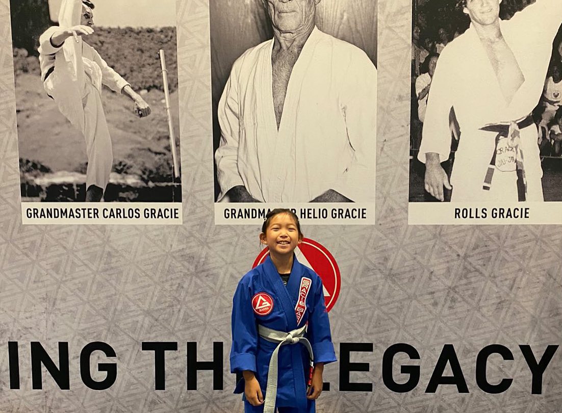 Rolls Gracie (Left) and Carlos - Gracie Barra Jiu Jitsu