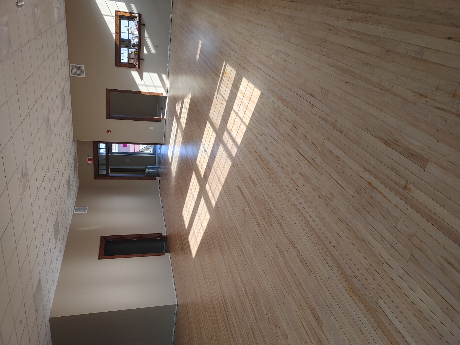 natural refinish oak flooring.