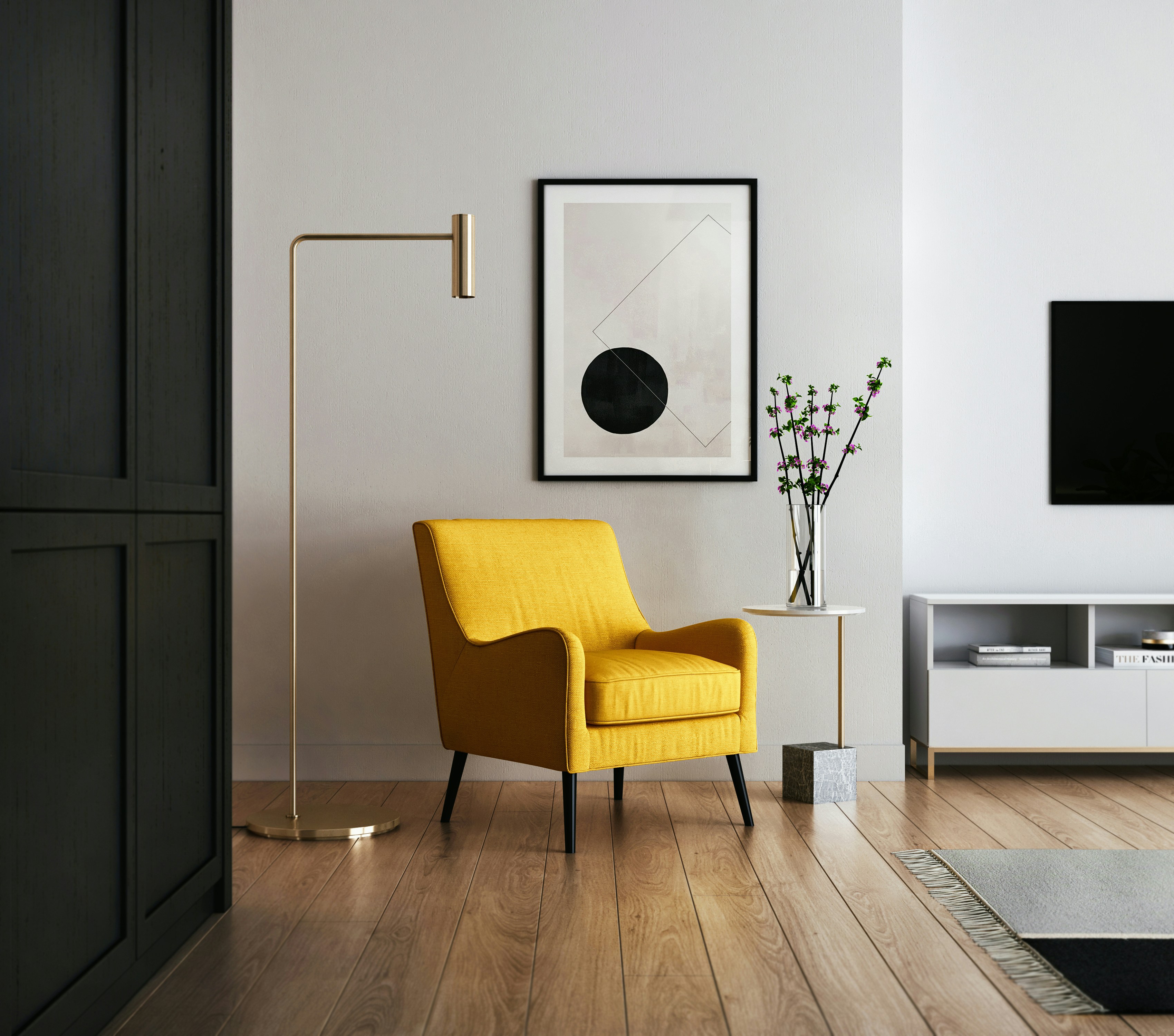 Living room design