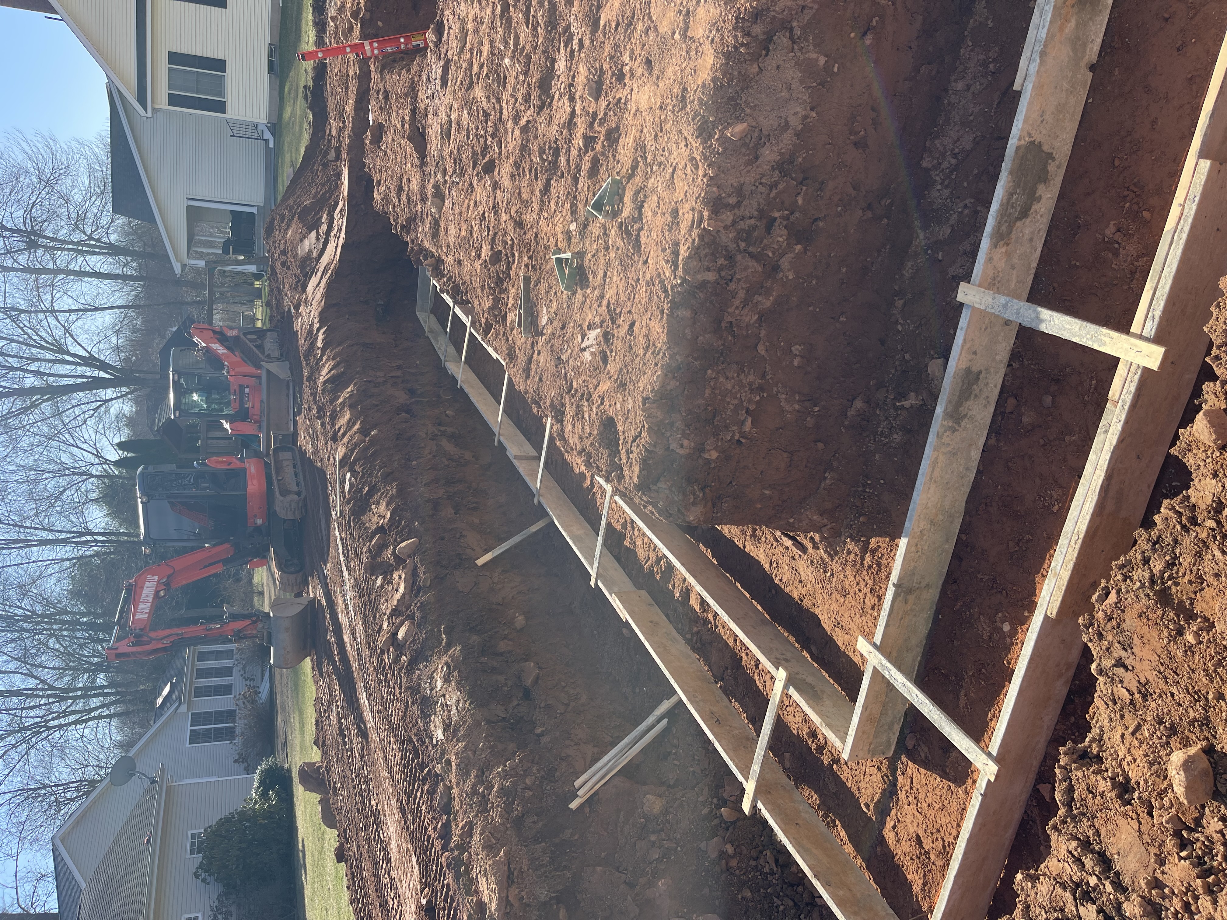 Breaking ground for one of the ADUs we're building in Bristol, CT