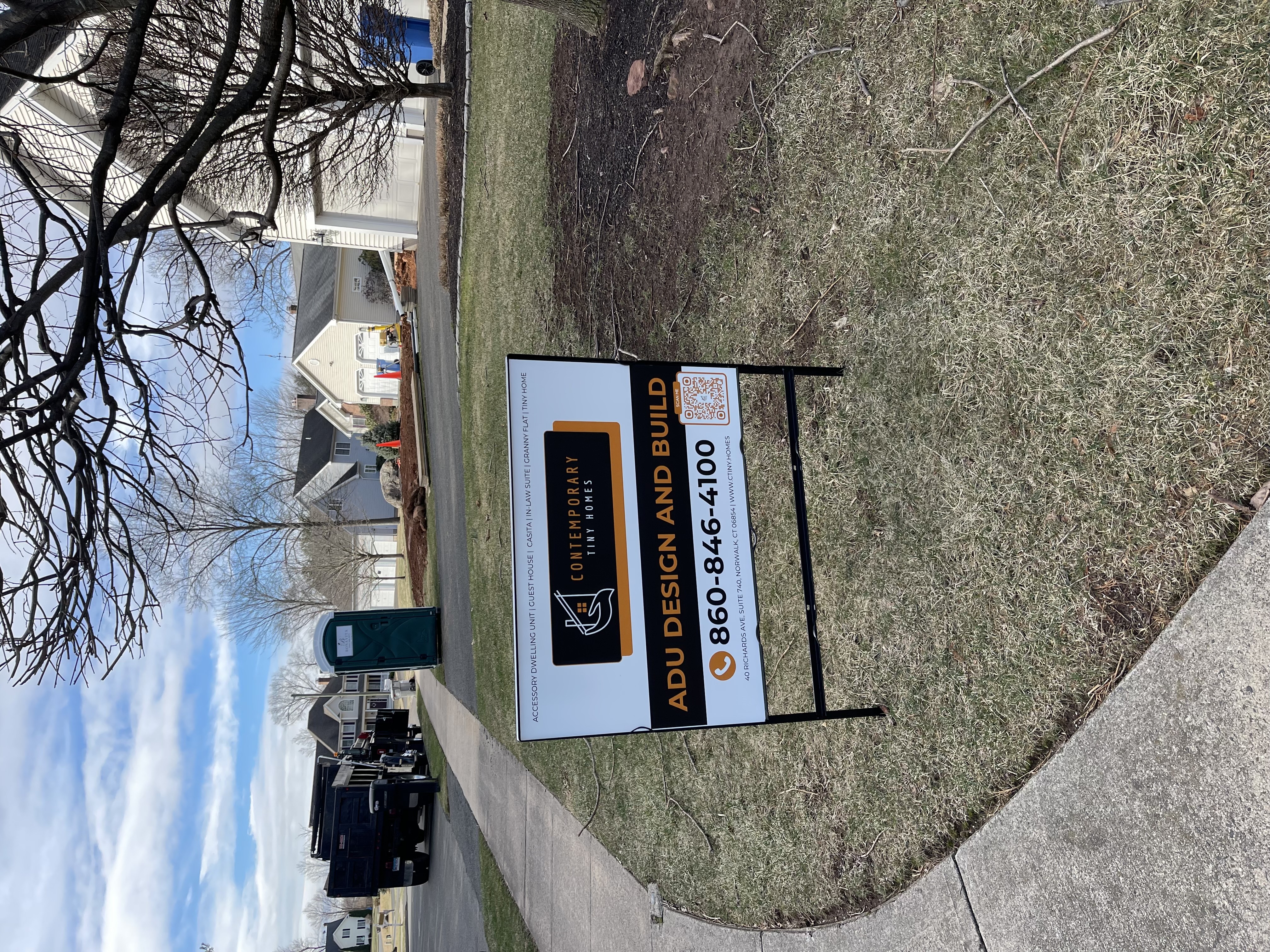 our construction sign