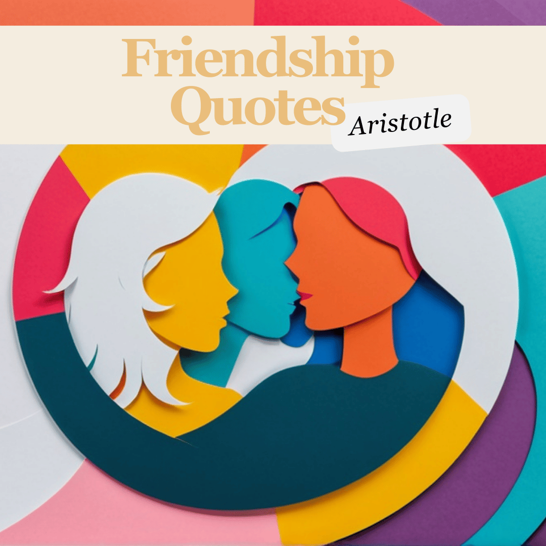 three lady's face in a heart with the blog title quote on friendship Aristotle three lady's face in a heart with the blog title quote on friendship Aristotle