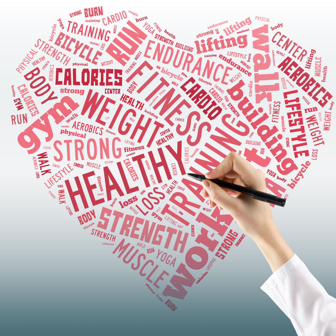 healthy goals written in a heart healthy goals written in a heart