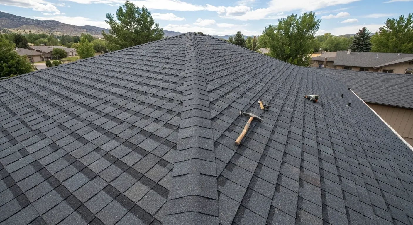Shingle roofing installation