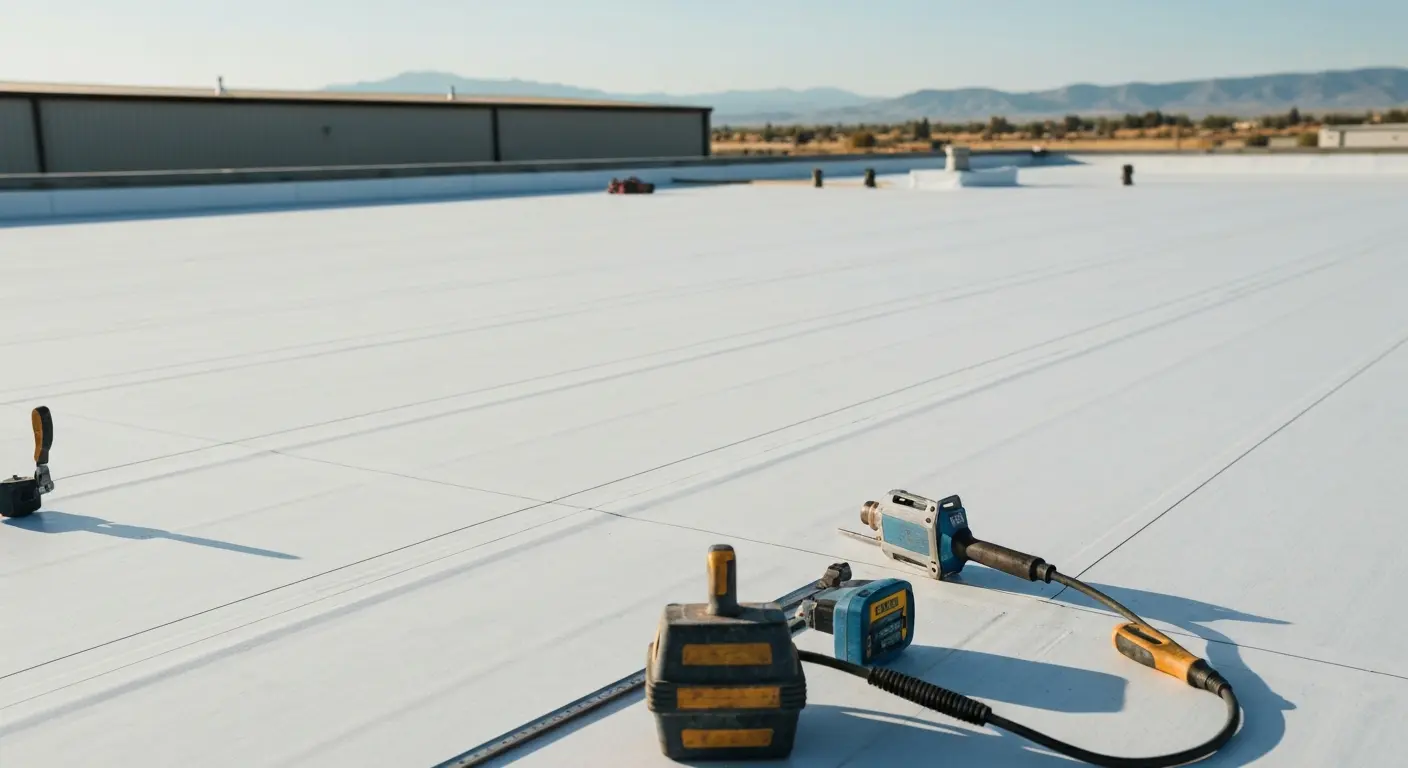 TPO membrane roof system