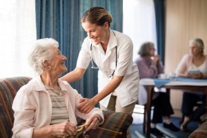 How can I be a good caregiver for someone with dementia?