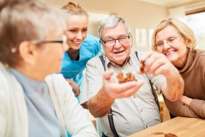 people finding ways to keep memory care patients happy