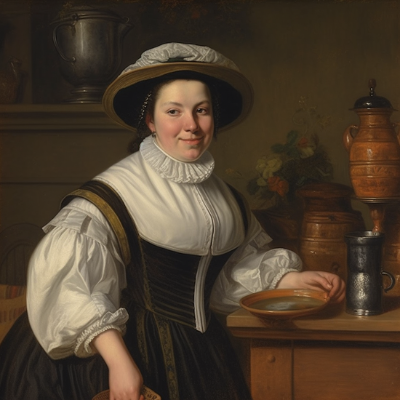17th century barmaid