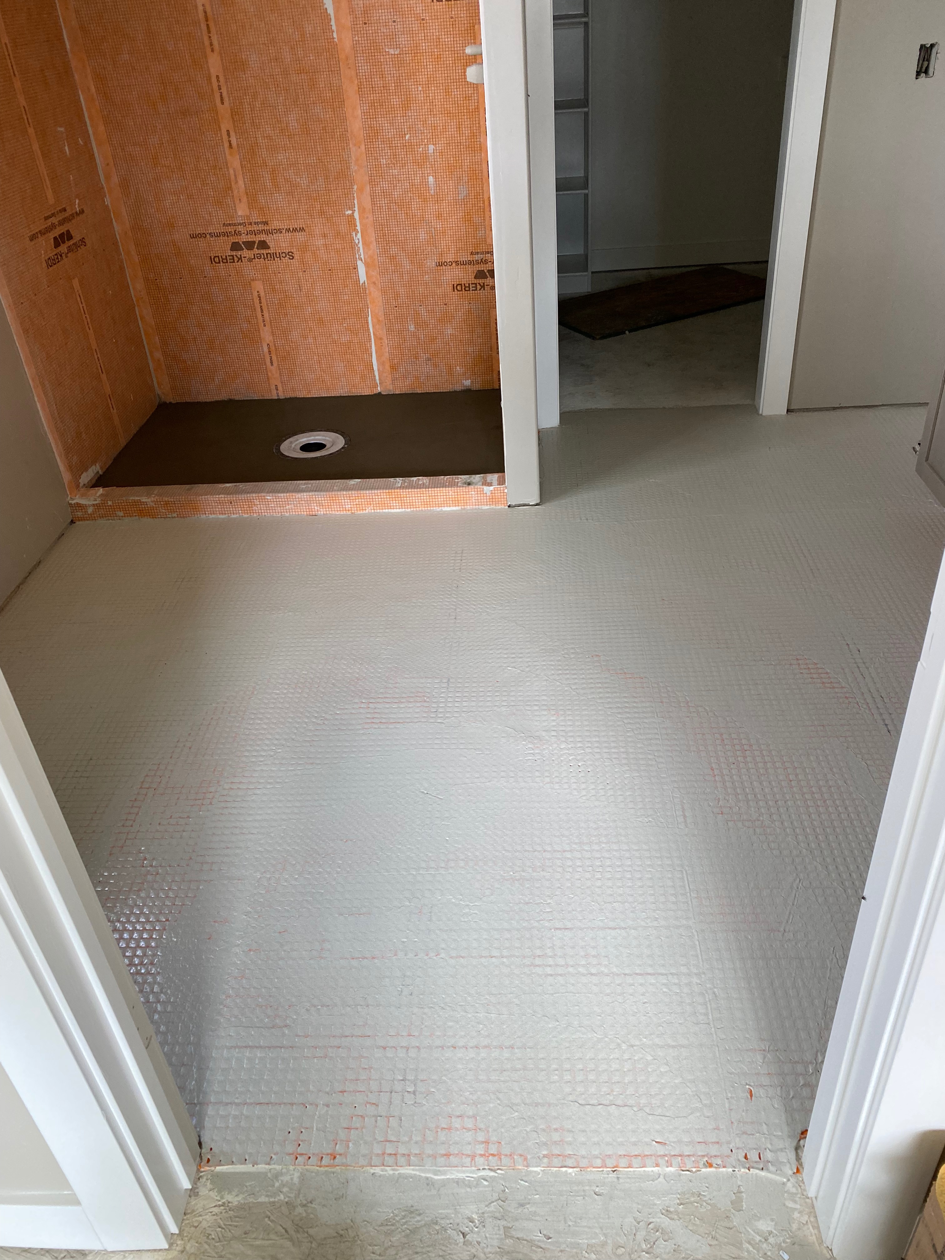 Preparation for Porcelain Tile Floor Preparation for Porcelain Tile Floor