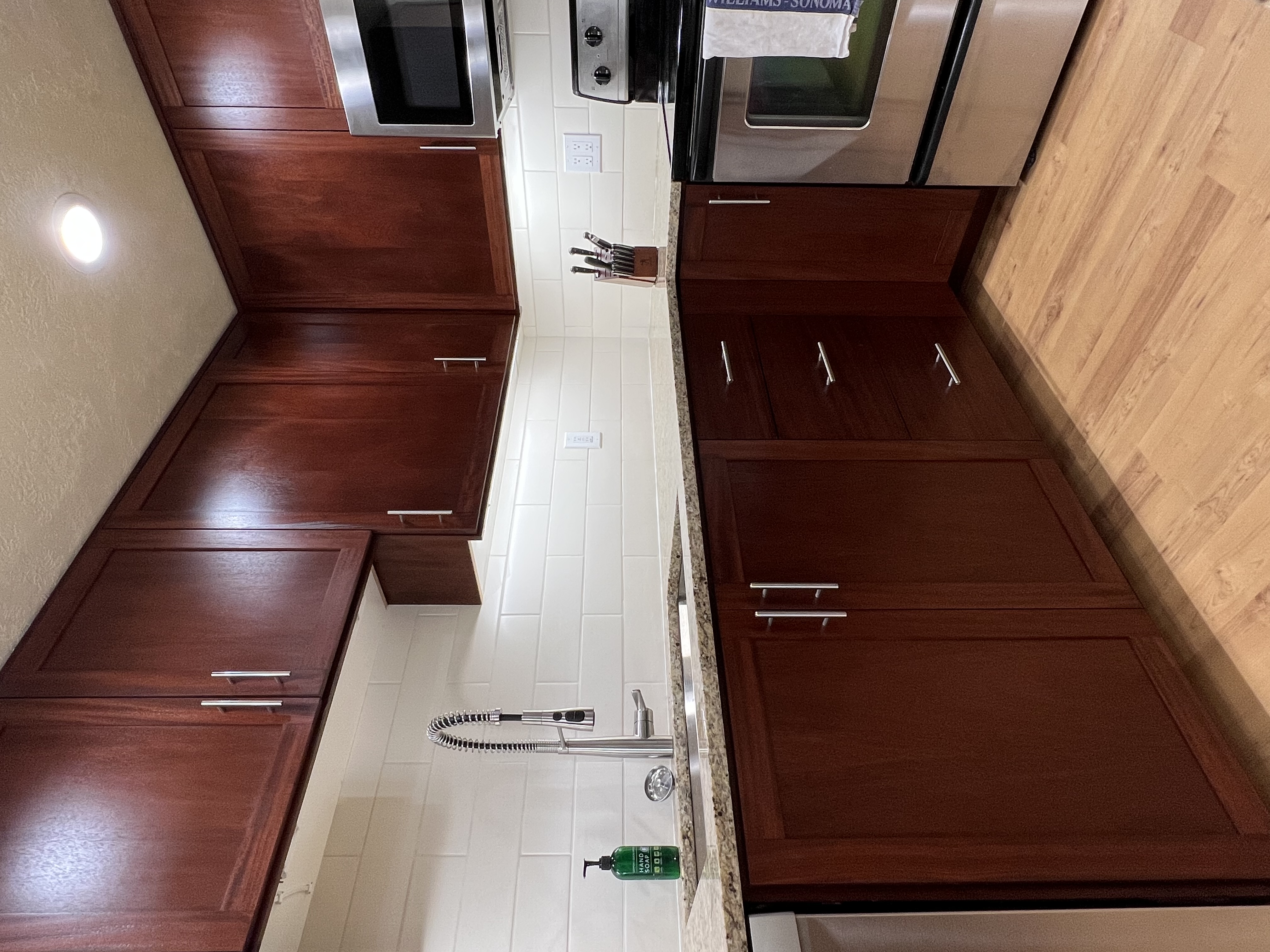Backsplash, New Cabinets